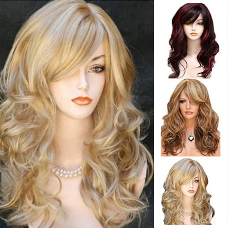Women'S Accessories Clothing - Kadınlar İçin Kabarık Büyük Dalgalı Uzun