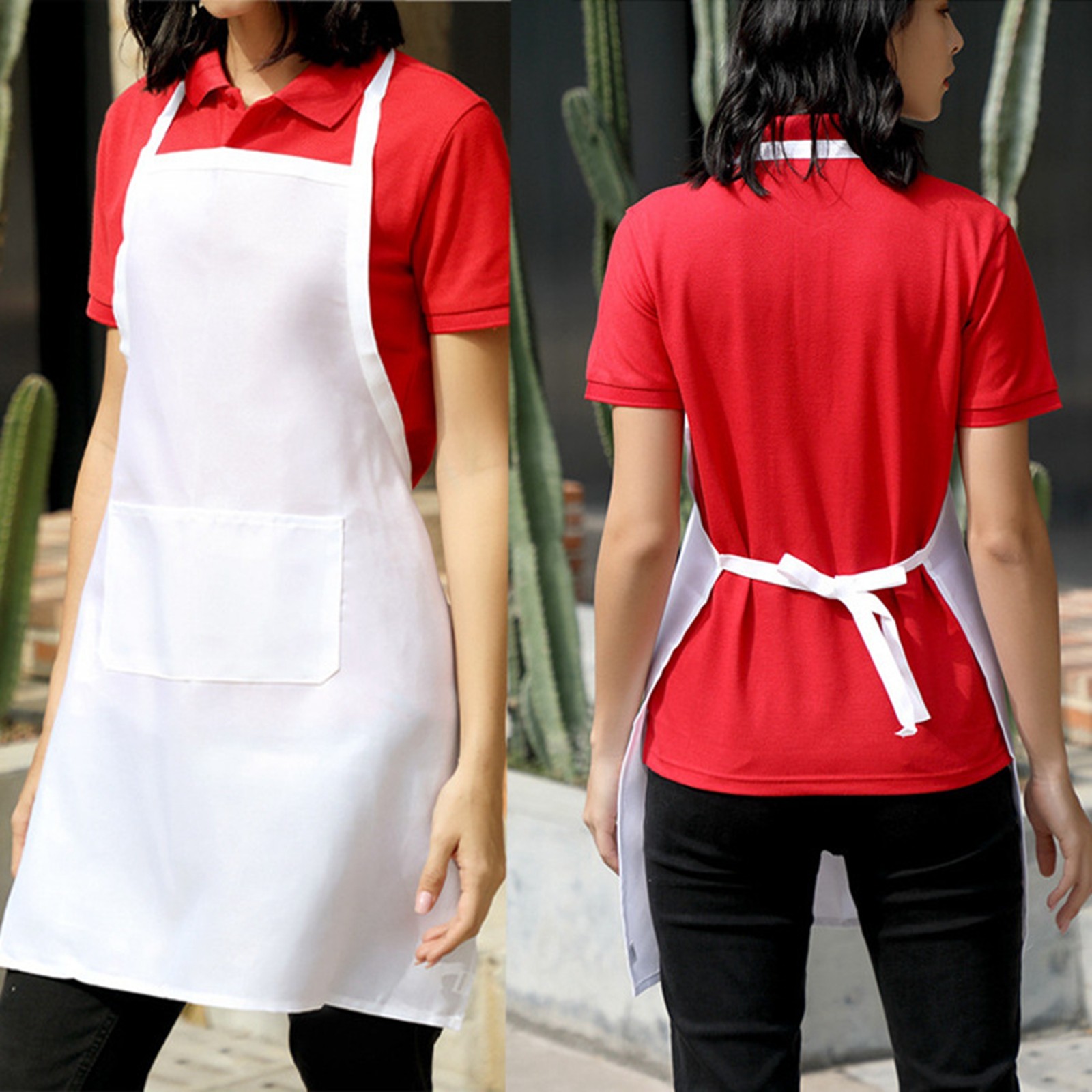 1/3 adet beyaz mutfak önlükler - Women Kitchen Accessories incelemesi ve fiyatı