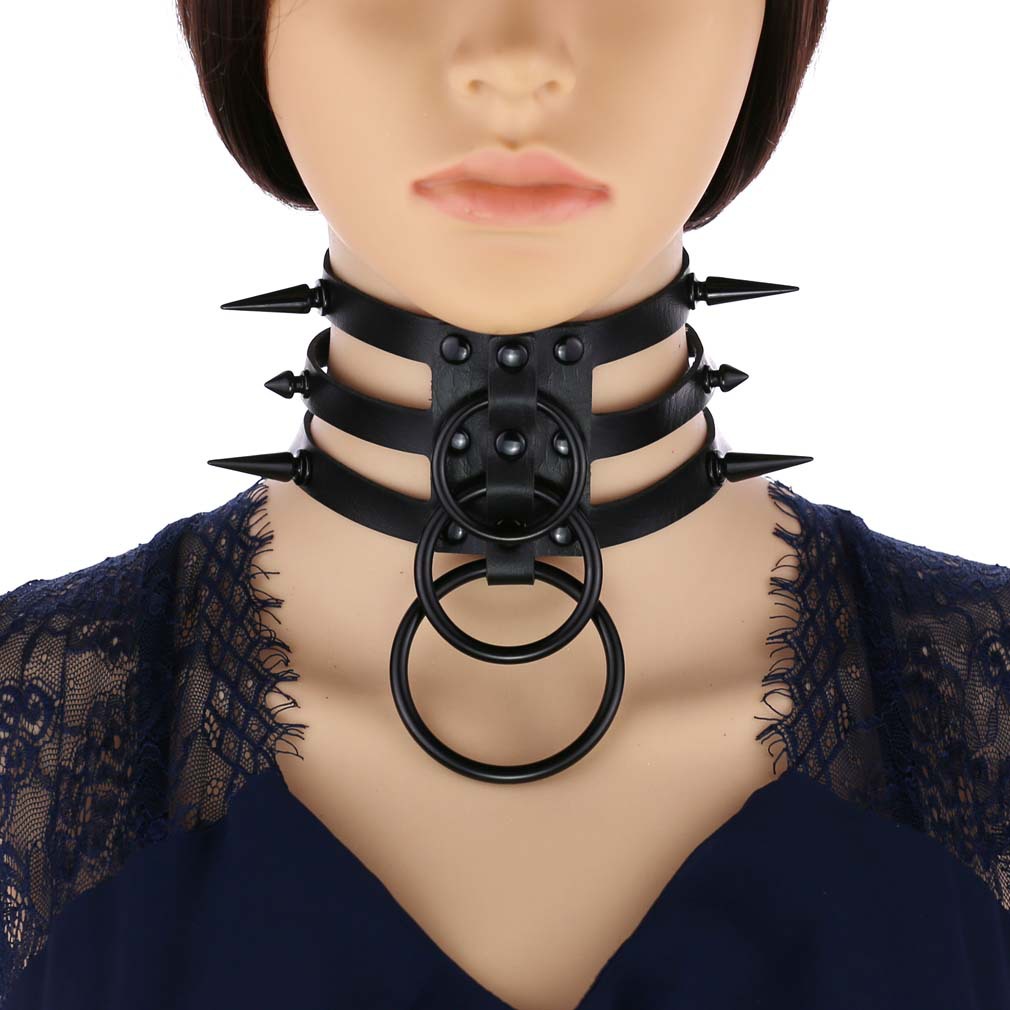 Moda Kadın Erkek Siyah Perçinl - Women'S Emo Accessories incelemesi ve fiyatı