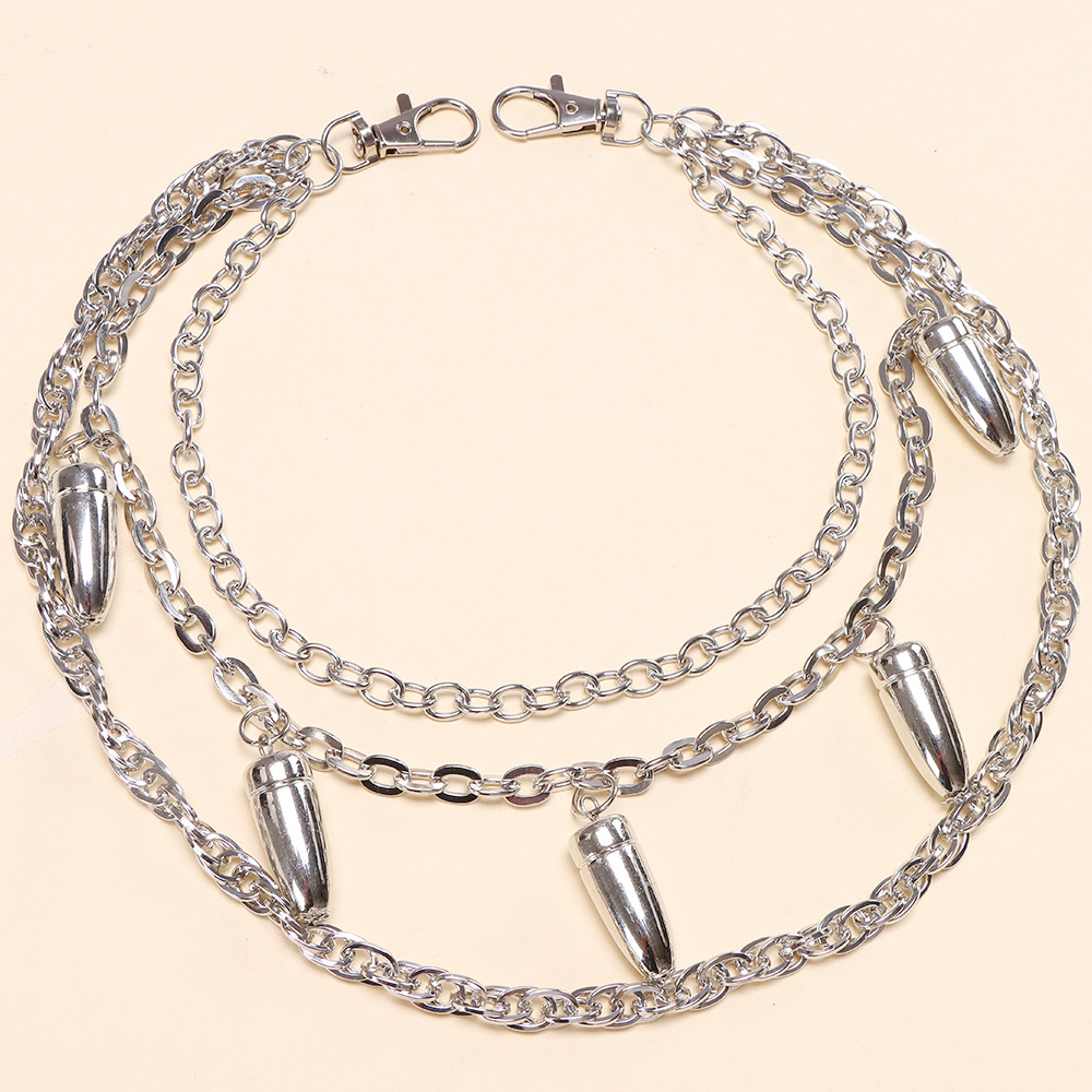Katmanlı Punk Zincirler, Kot P - Women'S Emo Accessories incelemesi ve fiyatı