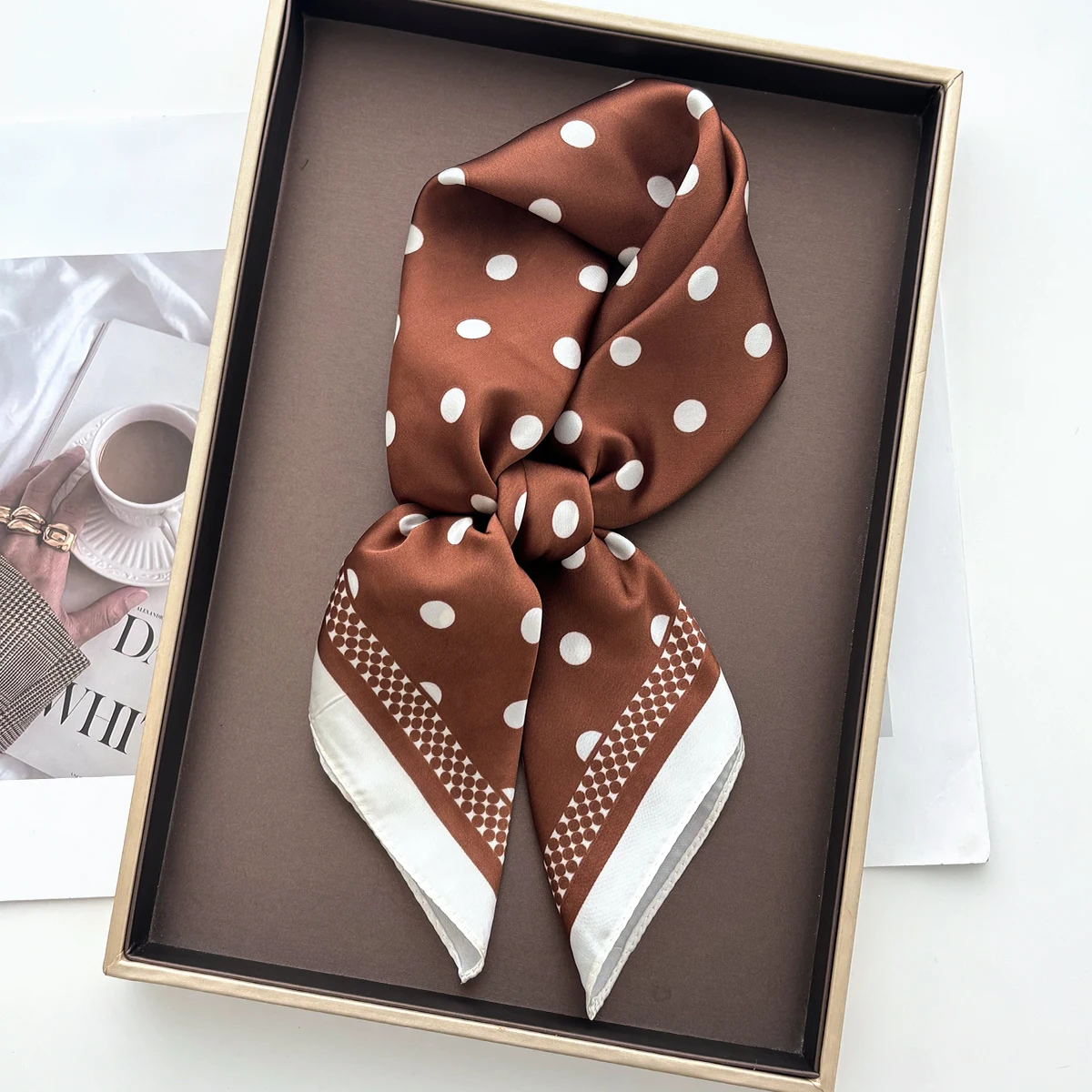 Kadınlar için Şık, Yumuşak Sat - Silk Scarf Square incelemesi ve fiyatı